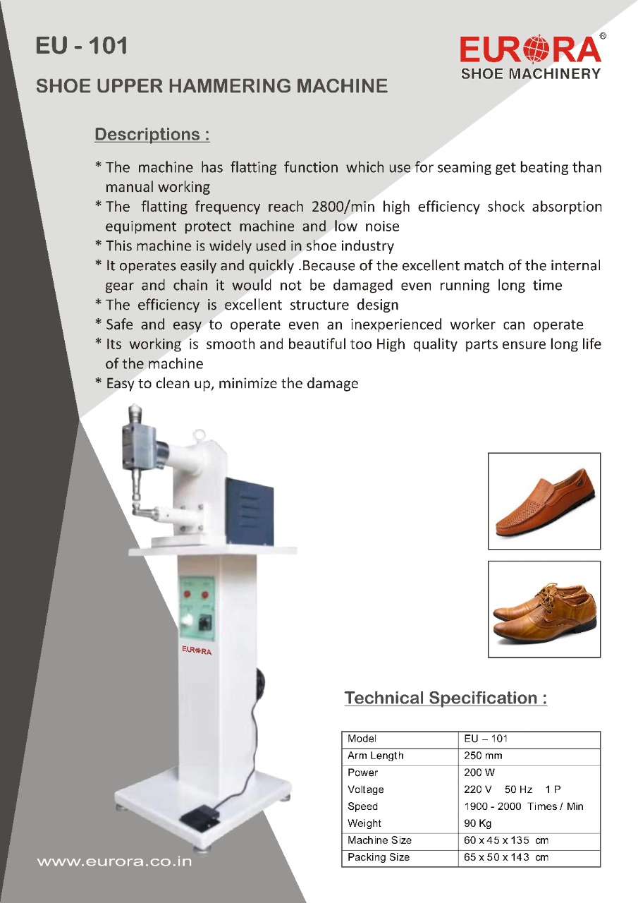 best Footwear Machinery supplier